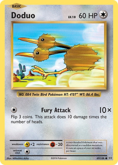 Image for Doduo (69/108) (XY - Evolutions) (EVO) - Pokemon