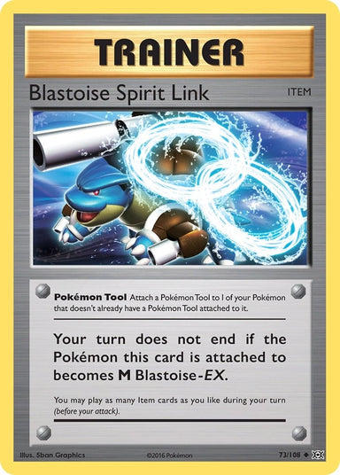 Image for Blastoise Spirit Link (73/108) (XY - Evolutions) (EVO) - Pokemon