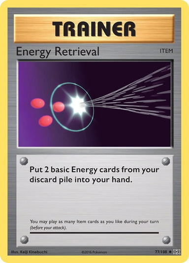 Image for Energy Retrieval (77/108) (XY - Evolutions) (EVO) - Pokemon