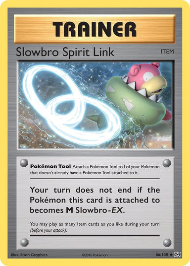 Image for Slowbro Spirit Link (86/108) (XY - Evolutions) (EVO) - Pokemon