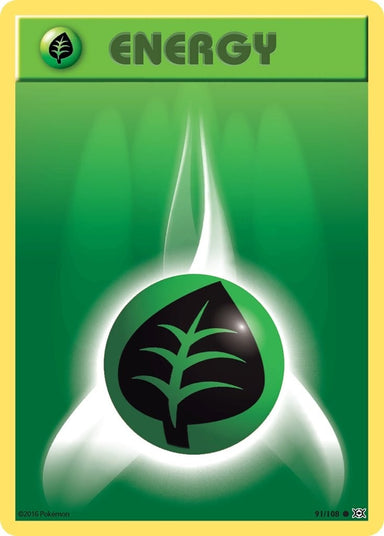 Image for Grass Energy (91/108) (XY - Evolutions) (EVO) - Pokemon