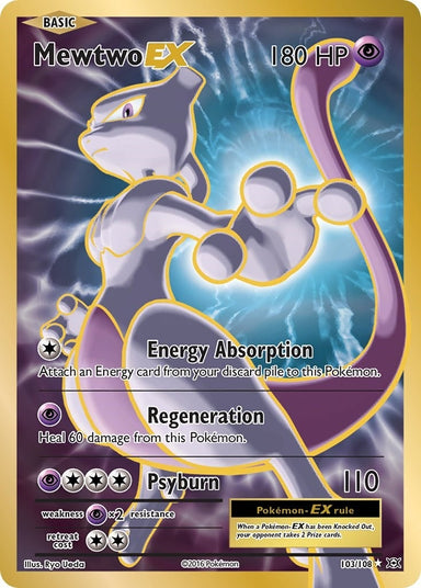 Image for Mewtwo EX (Full Art) (103/108) (XY - Evolutions) (EVO) - Pokemon