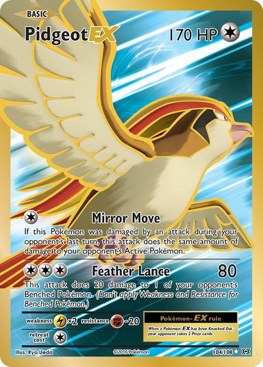 Image for Pidgeot EX (Full Art) (104/108) (XY - Evolutions) (EVO) - Pokemon