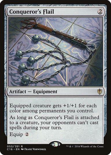 Image for Conqueror's Flail (53) (Commander 2016) (C16) - Magic: The Gathering