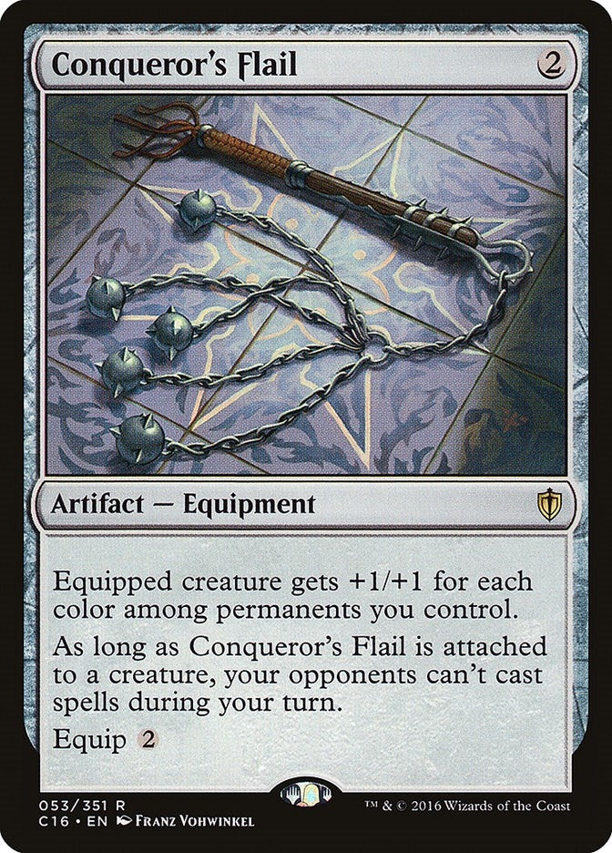Image for Conqueror's Flail (53) (Commander 2016) (C16) - Magic: The Gathering