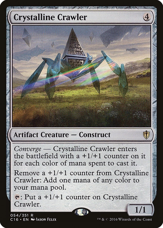 Image for Crystalline Crawler (54) (Commander 2016) (C16) - Magic: The Gathering