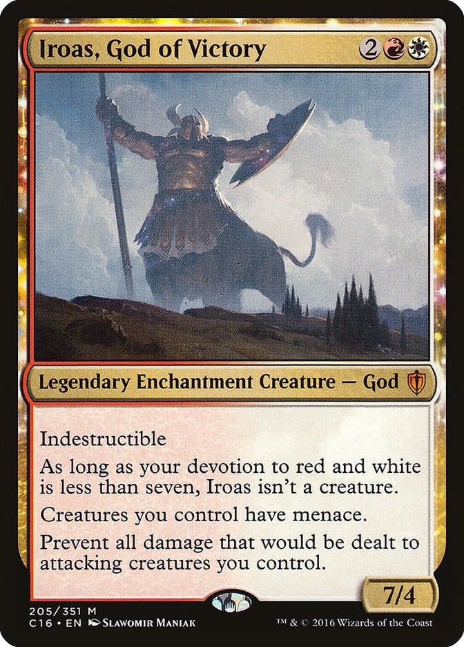 Image for Iroas, God of Victory (205) (Commander 2016) (C16) - Magic: The Gathering