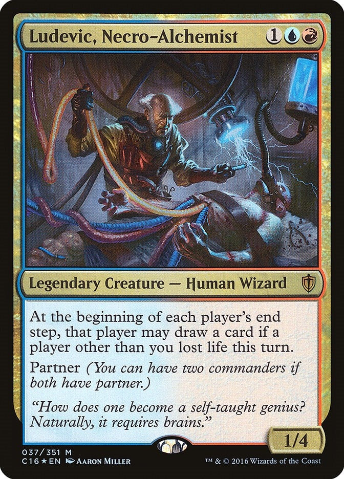 Image for Ludevic, Necro-Alchemist (37) (Commander 2016) (C16) - Magic: The Gathering