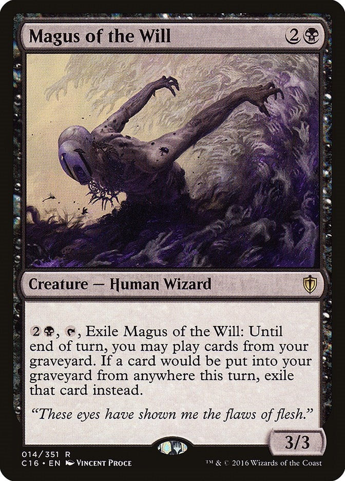 Image for Magus of the Will (14) (Commander 2016) (C16) - Magic: The Gathering