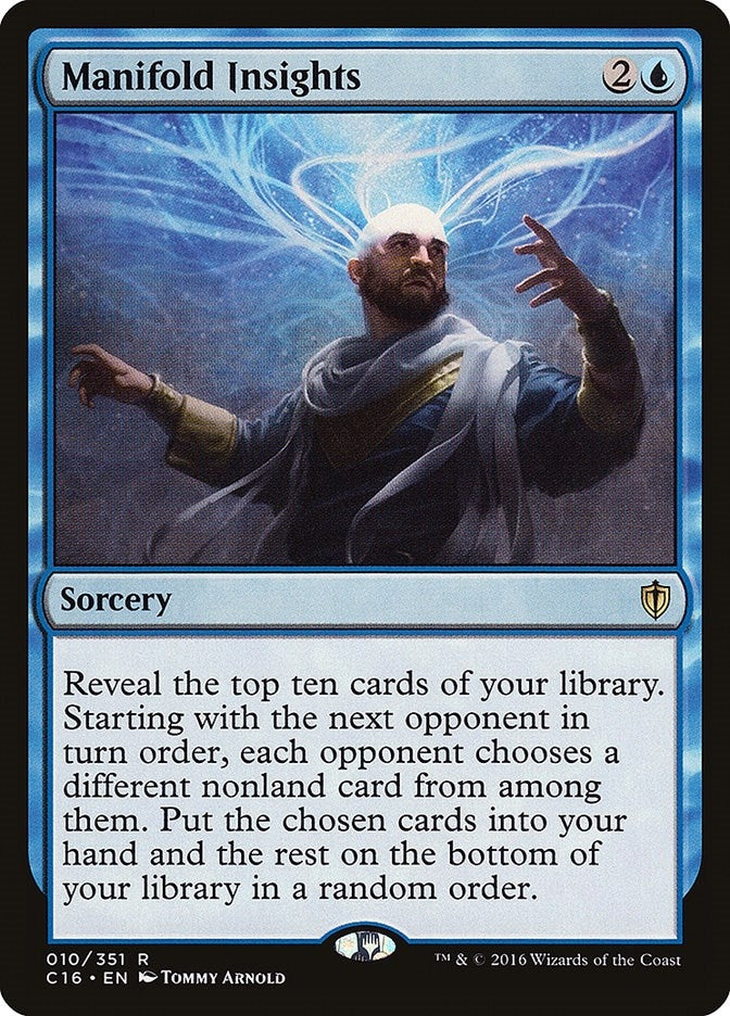 Image for Manifold Insights (10) (Commander 2016) (C16) - Magic: The Gathering