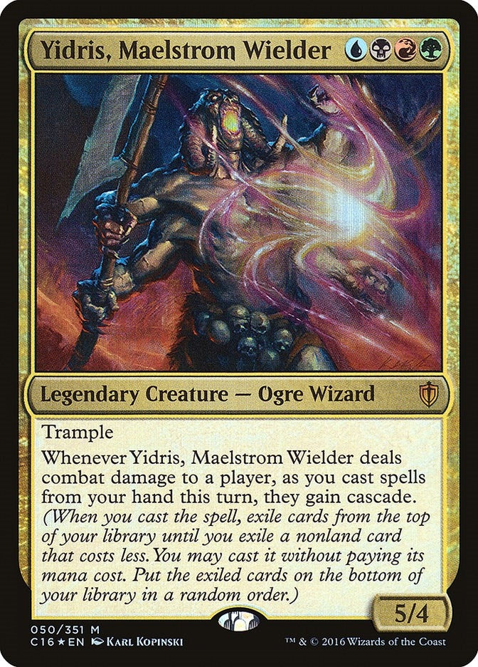 Image for Yidris, Maelstrom Wielder (50) (Commander 2016) (C16) - Magic: The Gathering