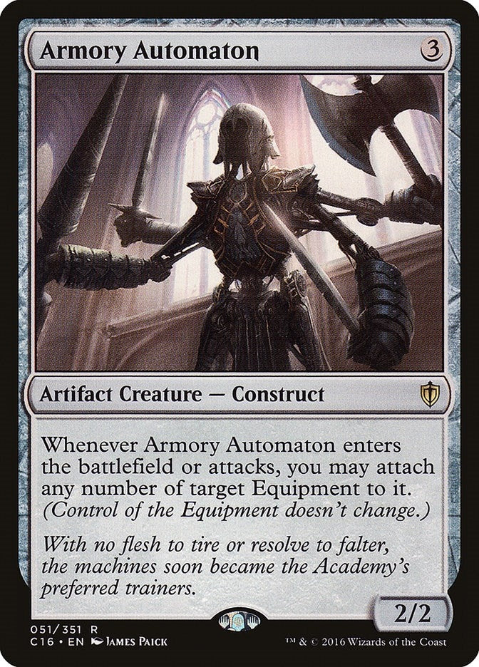 Image for Armory Automaton (51) (Commander 2016) (C16) - Magic: The Gathering