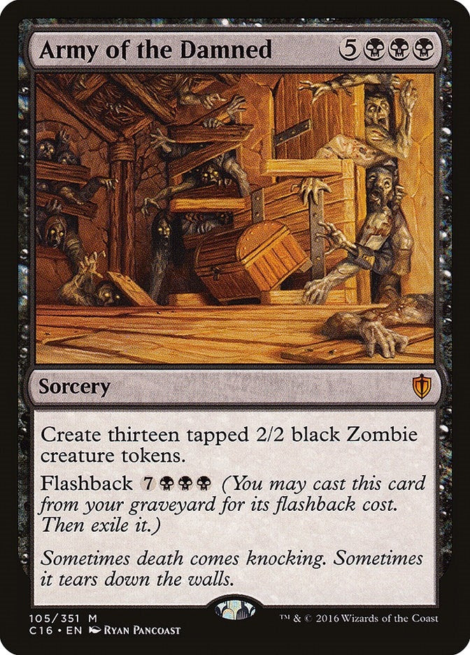 Image for Army of the Damned (105) (Commander 2016) (C16) - Magic: The Gathering