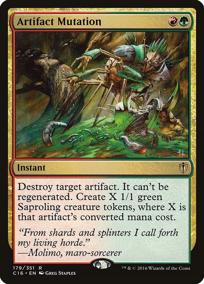 Image for Artifact Mutation (179) (Commander 2016) (C16) - Magic: The Gathering