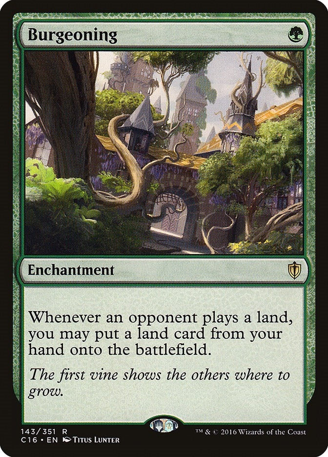Burgeoning (143) (Commander 2016)