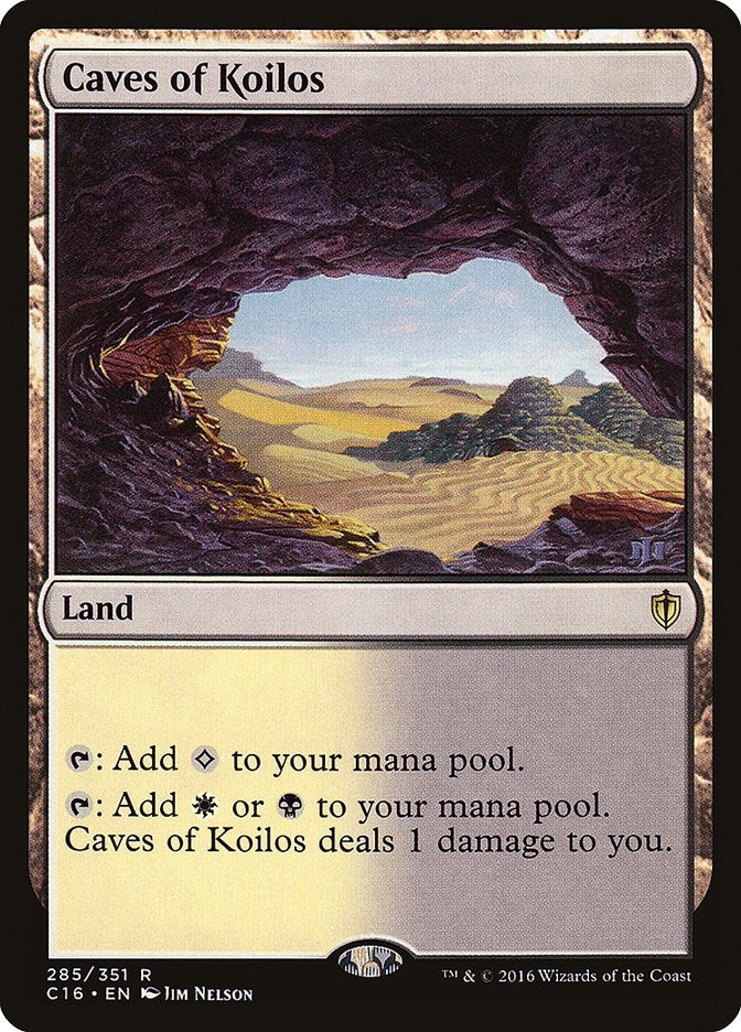 Image for Caves of Koilos (285) (Commander 2016) (C16) - Magic: The Gathering