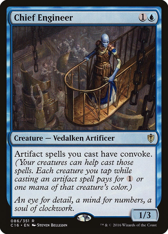 Image for Chief Engineer (86) (Commander 2016) (C16) - Magic: The Gathering