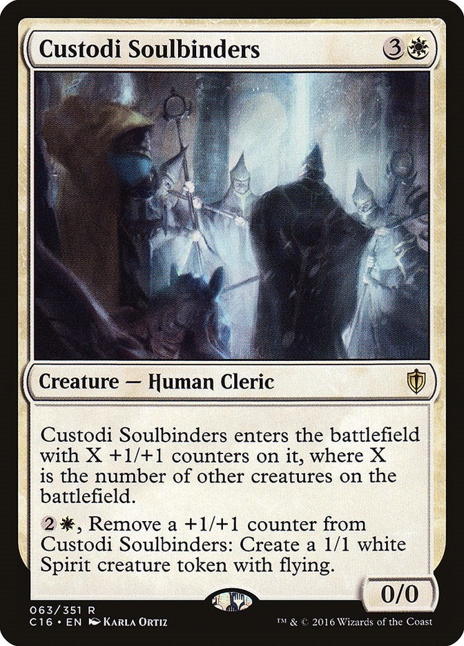 Image for Custodi Soulbinders (63) (Commander 2016) (C16) - Magic: The Gathering