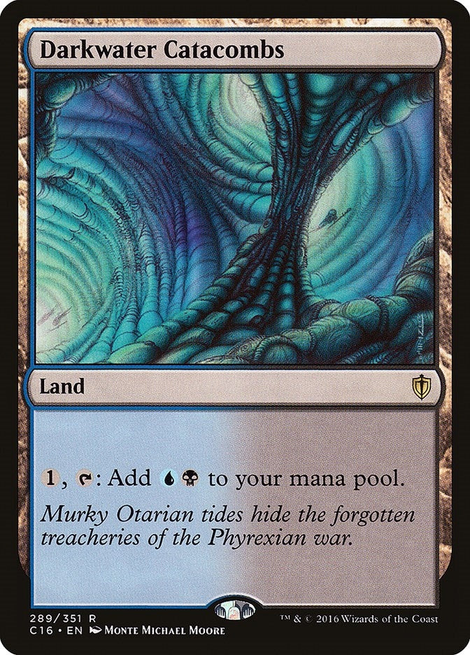 Image for Darkwater Catacombs (289) (Commander 2016) (C16) - Magic: The Gathering