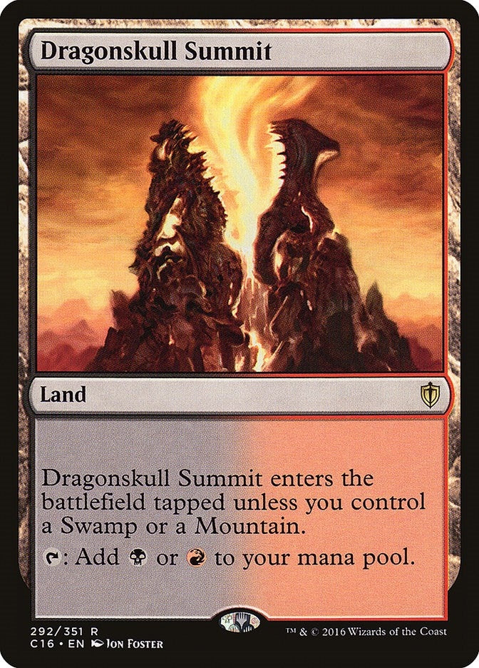 Image for Dragonskull Summit (292) (Commander 2016) (C16) - Magic: The Gathering