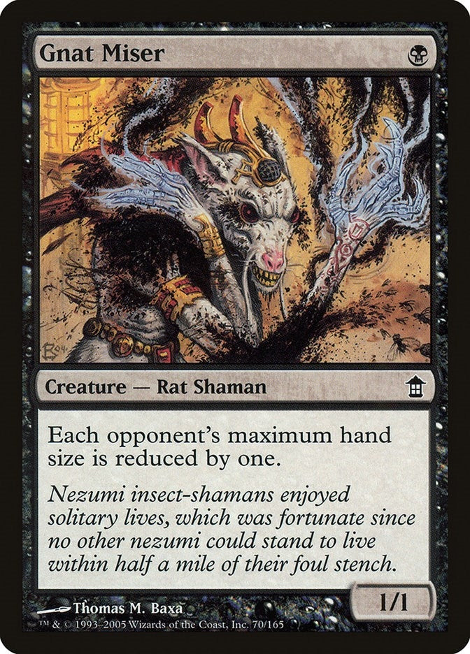 Image for Gnat Miser (70) (Saviors of Kamigawa) (SOK) - Magic: The Gathering