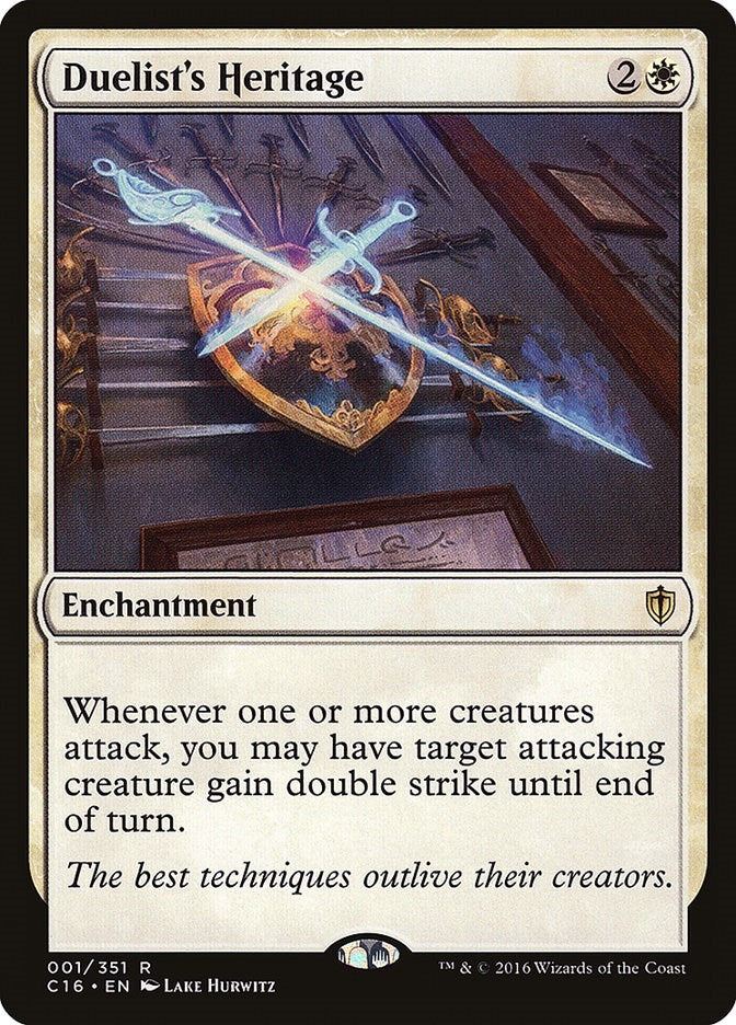 Image for Duelist's Heritage (1) (Commander 2016) (C16) - Magic: The Gathering