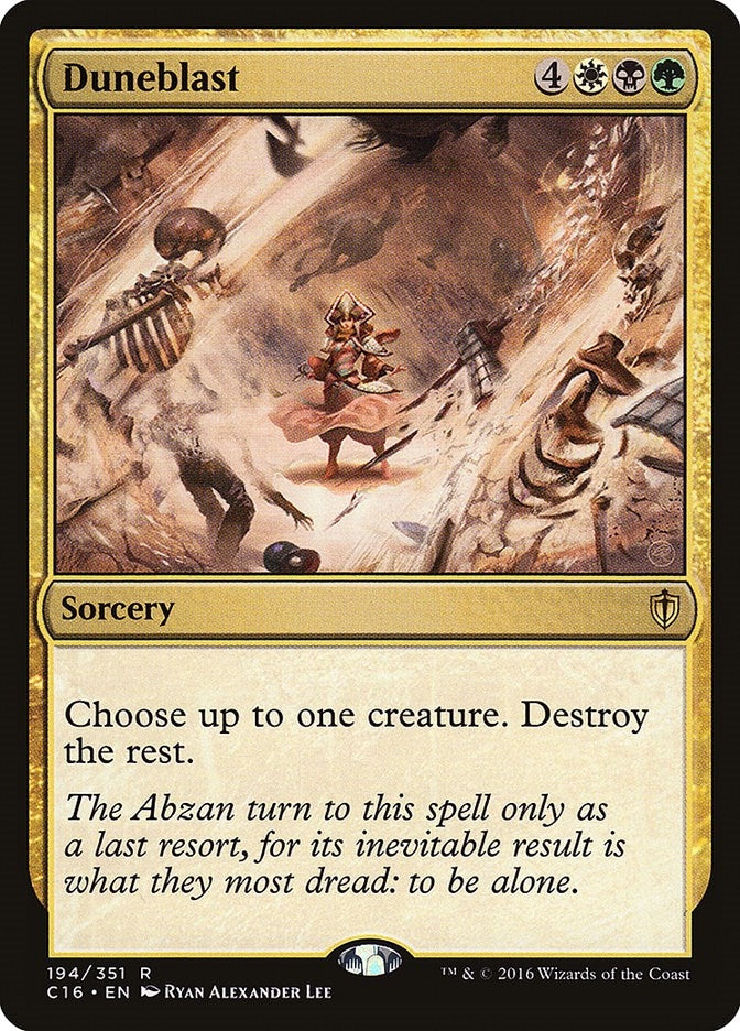 Image for Duneblast (194) (Commander 2016) (C16) - Magic: The Gathering
