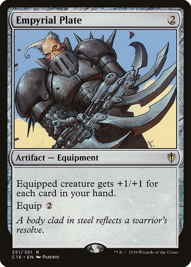Image for Empyrial Plate (251) (Commander 2016) (C16) - Magic: The Gathering