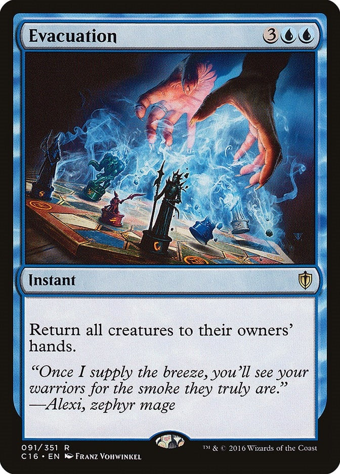 Image for Evacuation (91) (Commander 2016) (C16) - Magic: The Gathering