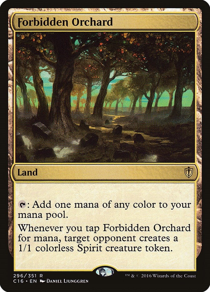 Image for Forbidden Orchard (296) (Commander 2016) (C16) - Magic: The Gathering