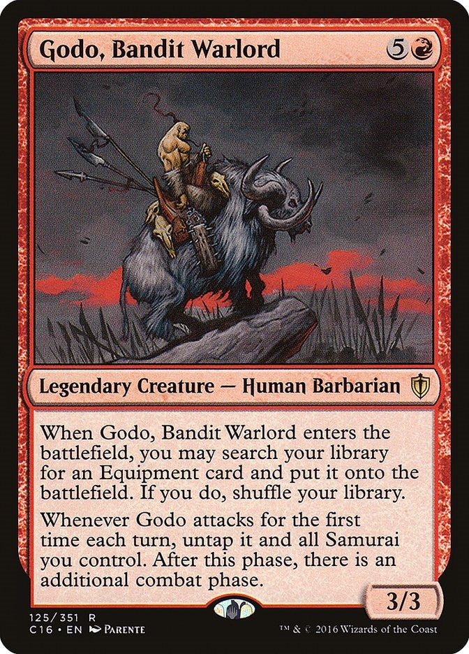 Image for Godo, Bandit Warlord (125) (Commander 2016) (C16) - Magic: The Gathering