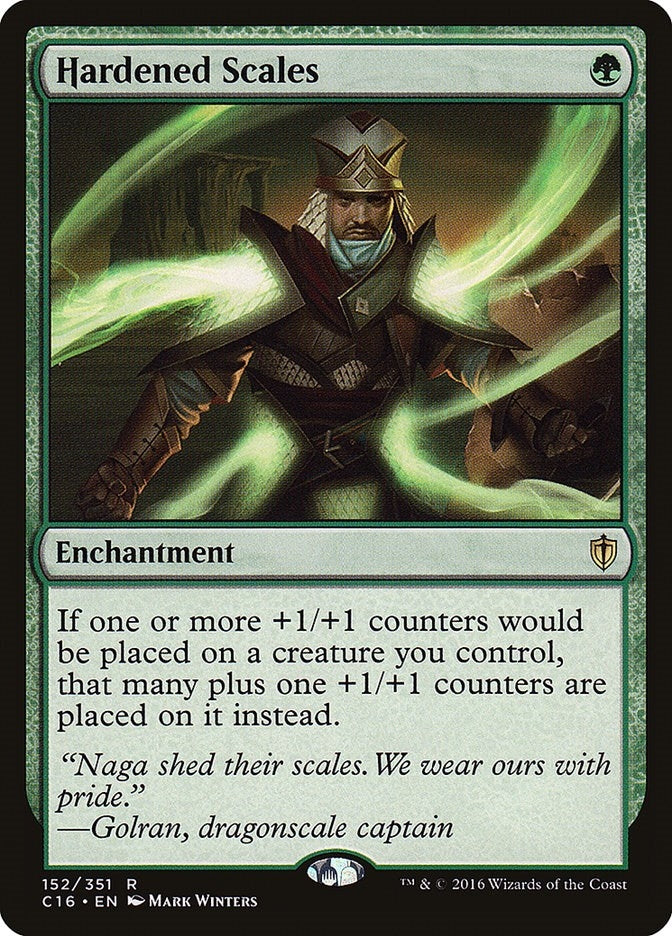 Image for Hardened Scales (152) (Commander 2016) (C16) - Magic: The Gathering