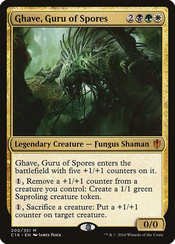 Image for Ghave, Guru of Spores (200) (Commander 2016) (C16) - Magic: The Gathering