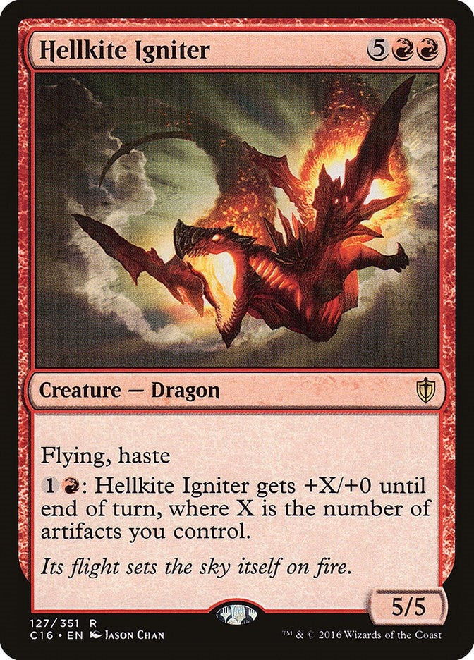 Image for Hellkite Igniter (127) (Commander 2016) (C16) - Magic: The Gathering