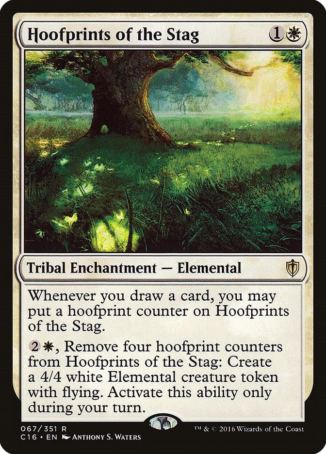 Image for Hoofprints of the Stag (67) (Commander 2016) (C16) - Magic: The Gathering