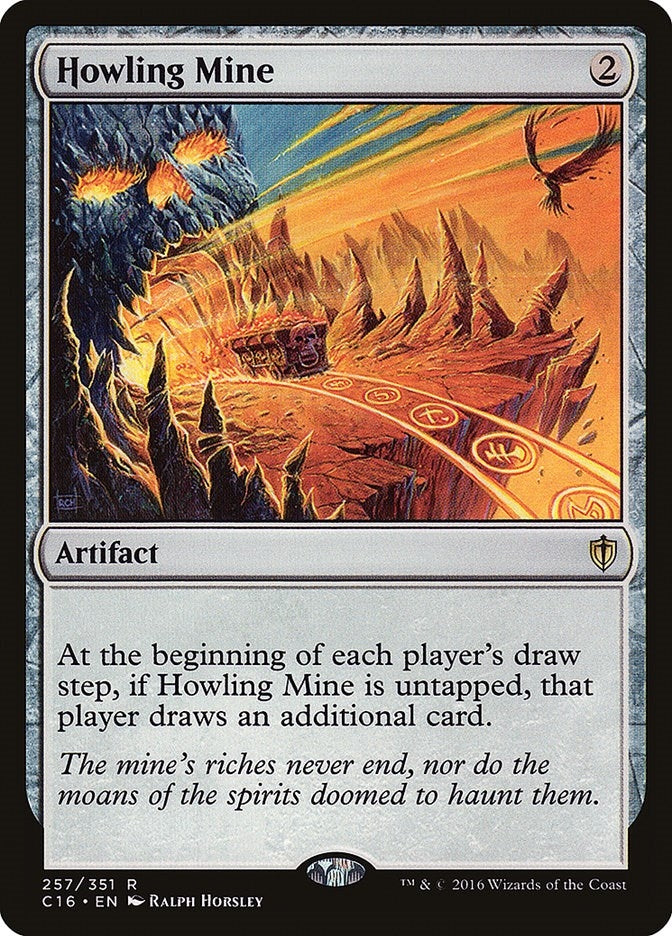 Image for Howling Mine (257) (Commander 2016) (C16) - Magic: The Gathering