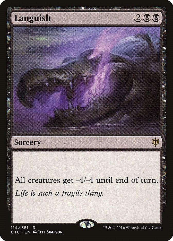 Image for Languish (114) (Commander 2016) (C16) - Magic: The Gathering