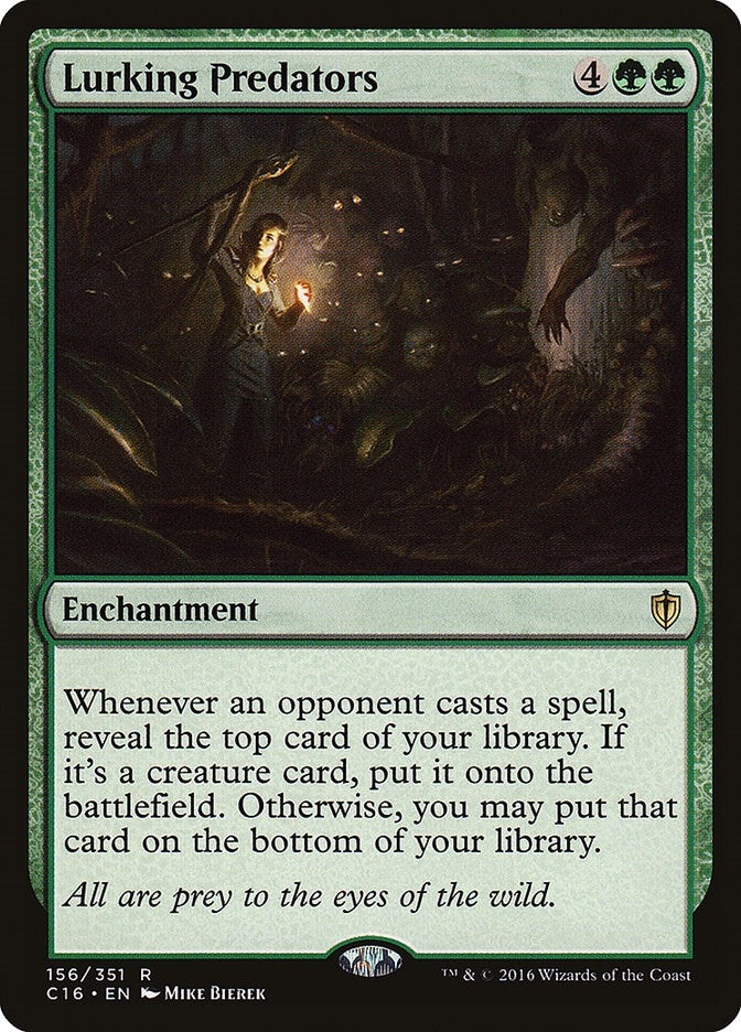 Image for Lurking Predators (156) (Commander 2016) (C16) - Magic: The Gathering