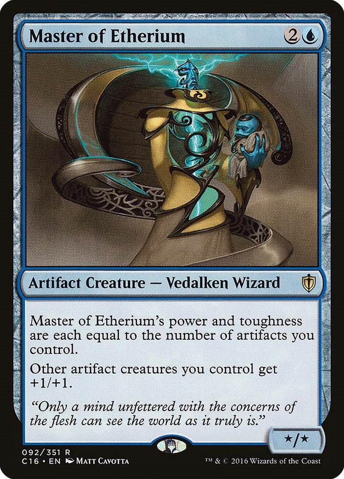 Image for Master of Etherium (92) (Commander 2016) (C16) - Magic: The Gathering