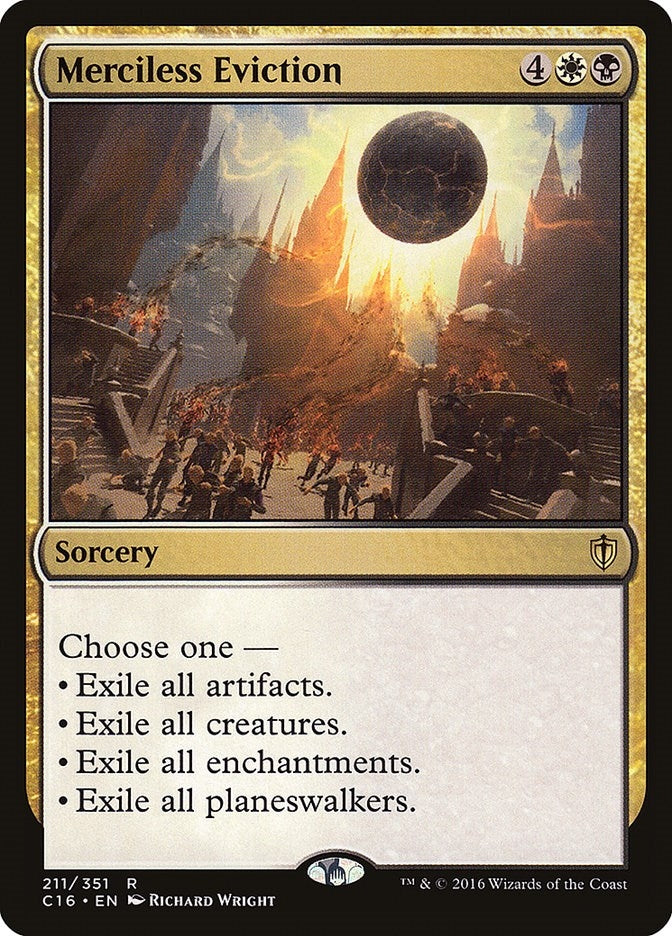 Image for Merciless Eviction (211) (Commander 2016) (C16) - Magic: The Gathering