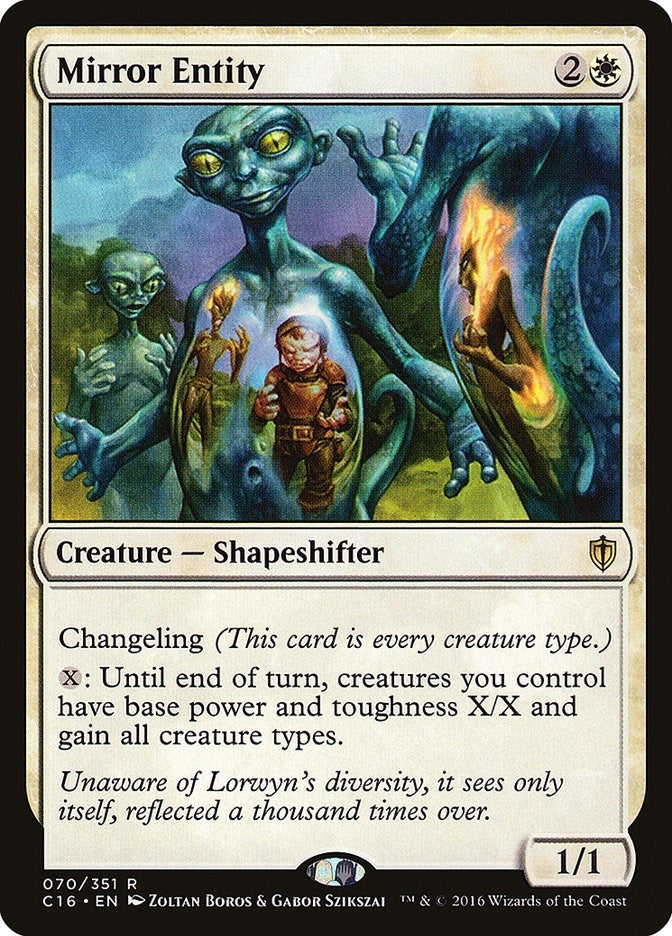 Image for Mirror Entity (70) (Commander 2016) (C16) - Magic: The Gathering