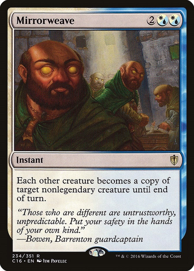 Image for Mirrorweave (234) (Commander 2016) (C16) - Magic: The Gathering