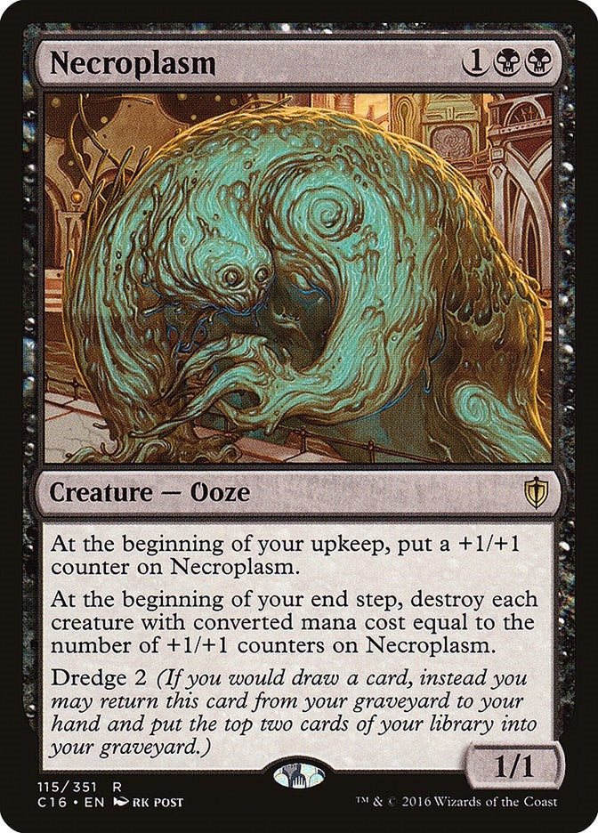 Image for Necroplasm (115) (Commander 2016) (C16) - Magic: The Gathering