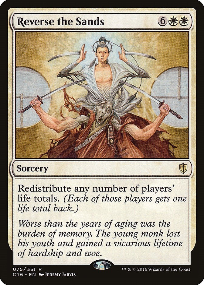 Image for Reverse the Sands (75) (Commander 2016) (C16) - Magic: The Gathering