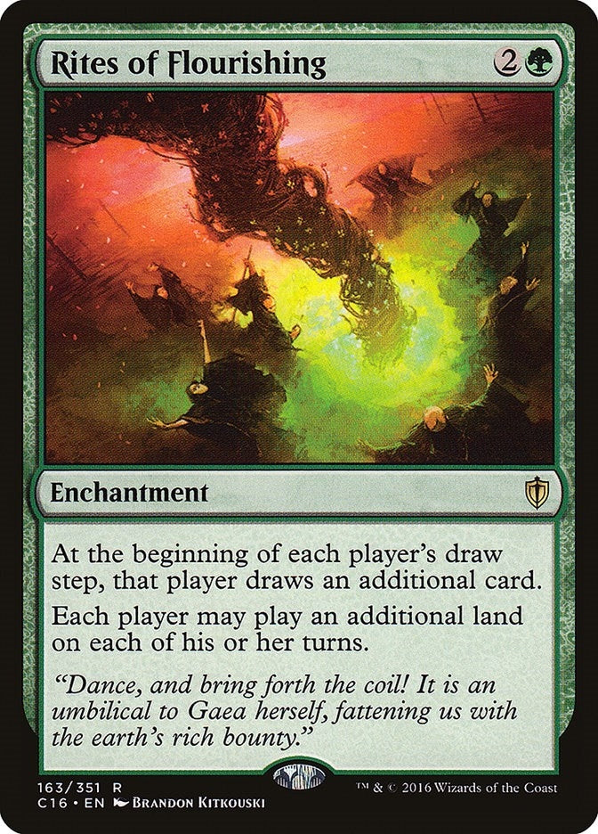 Image for Rites of Flourishing (163) (Commander 2016) (C16) - Magic: The Gathering