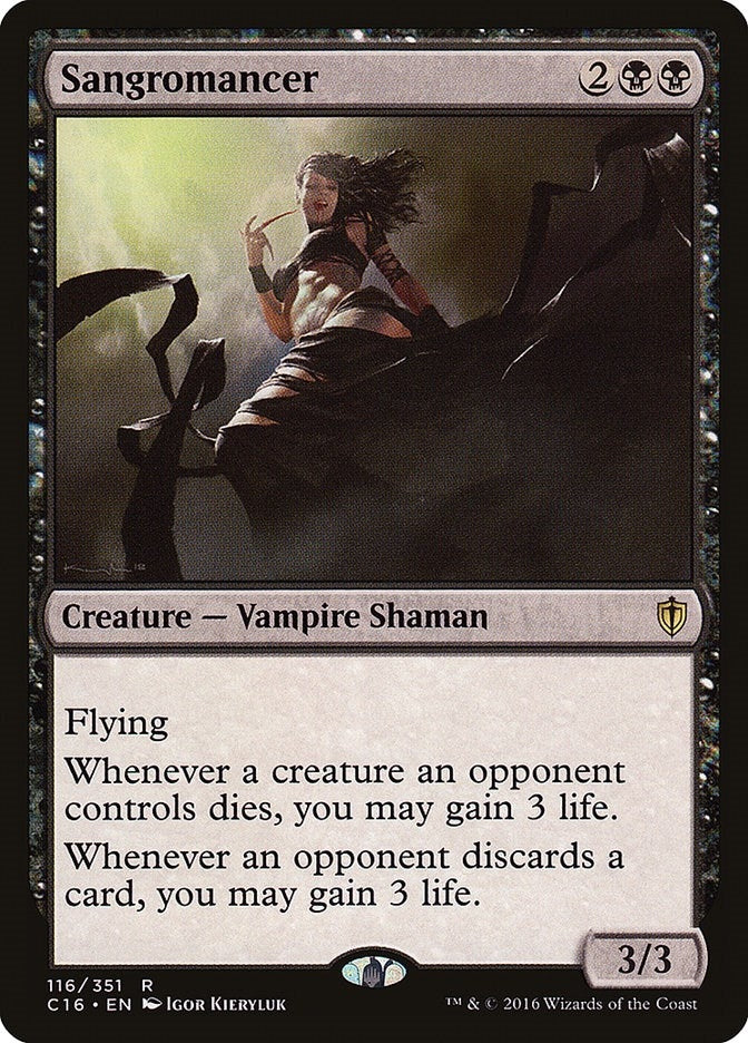 Image for Sangromancer (116) (Commander 2016) (C16) - Magic: The Gathering