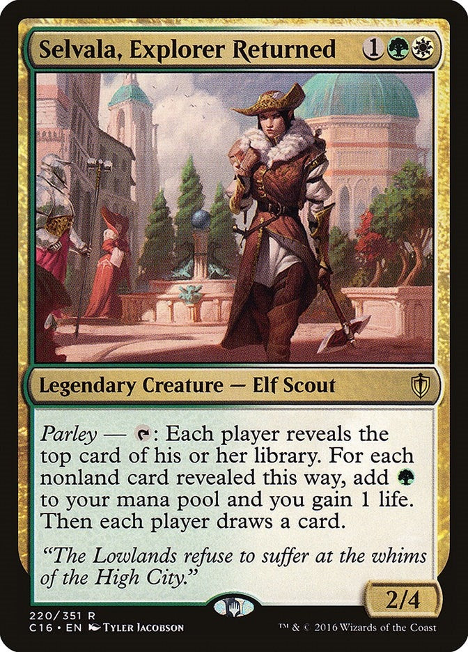 Image for Selvala, Explorer Returned (220) (Commander 2016) (C16) - Magic: The Gathering