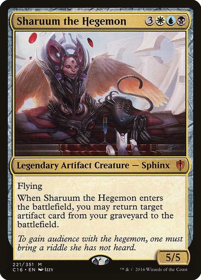 Image for Sharuum the Hegemon (221) (Commander 2016) (C16) - Magic: The Gathering