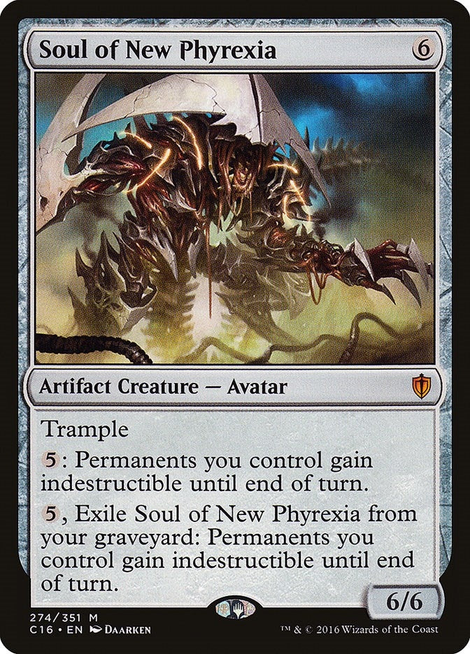 Image for Soul of New Phyrexia (274) (Commander 2016) (C16) - Magic: The Gathering