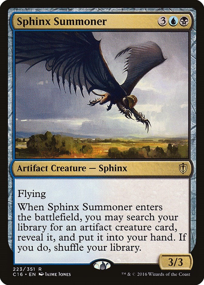 Image for Sphinx Summoner (223) (Commander 2016) (C16) - Magic: The Gathering